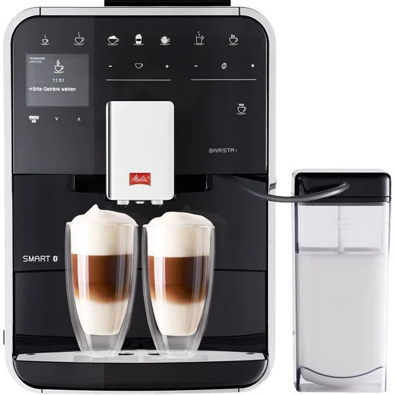 Melitta Barista T Smart — panel i wylewka