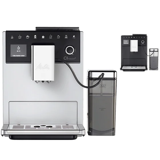 Melitta® CI Touch® – srebrny F630-111 / frosted black F630-112
