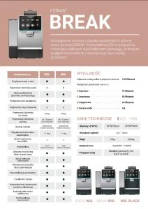 Karta katalogowa Coffee Format BREAK — pobierz PDF