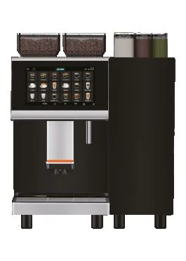 Coffee Format DOUBLE obok opcjonalnego modułu instant — widok z przodu