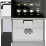 Coffee Format DUKE W8L — widok z przodu z bocznym zbiornikiem