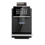 Coffee Format FIT — czarny ekspres z ekranem i pojemnikiem na ziarna