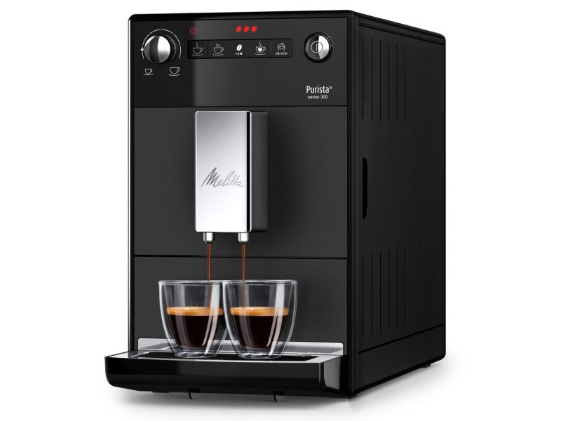 Melitta® Purista® – srebrno-czarny F23/0-101 / Pure Black F23/0-002
