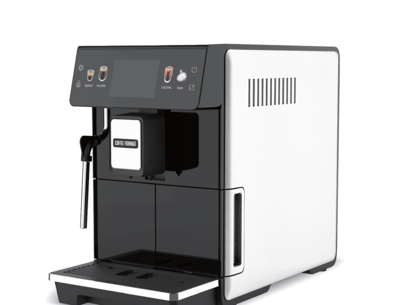 Coffee Format MINI STEAM White z ręczną dyszą pary