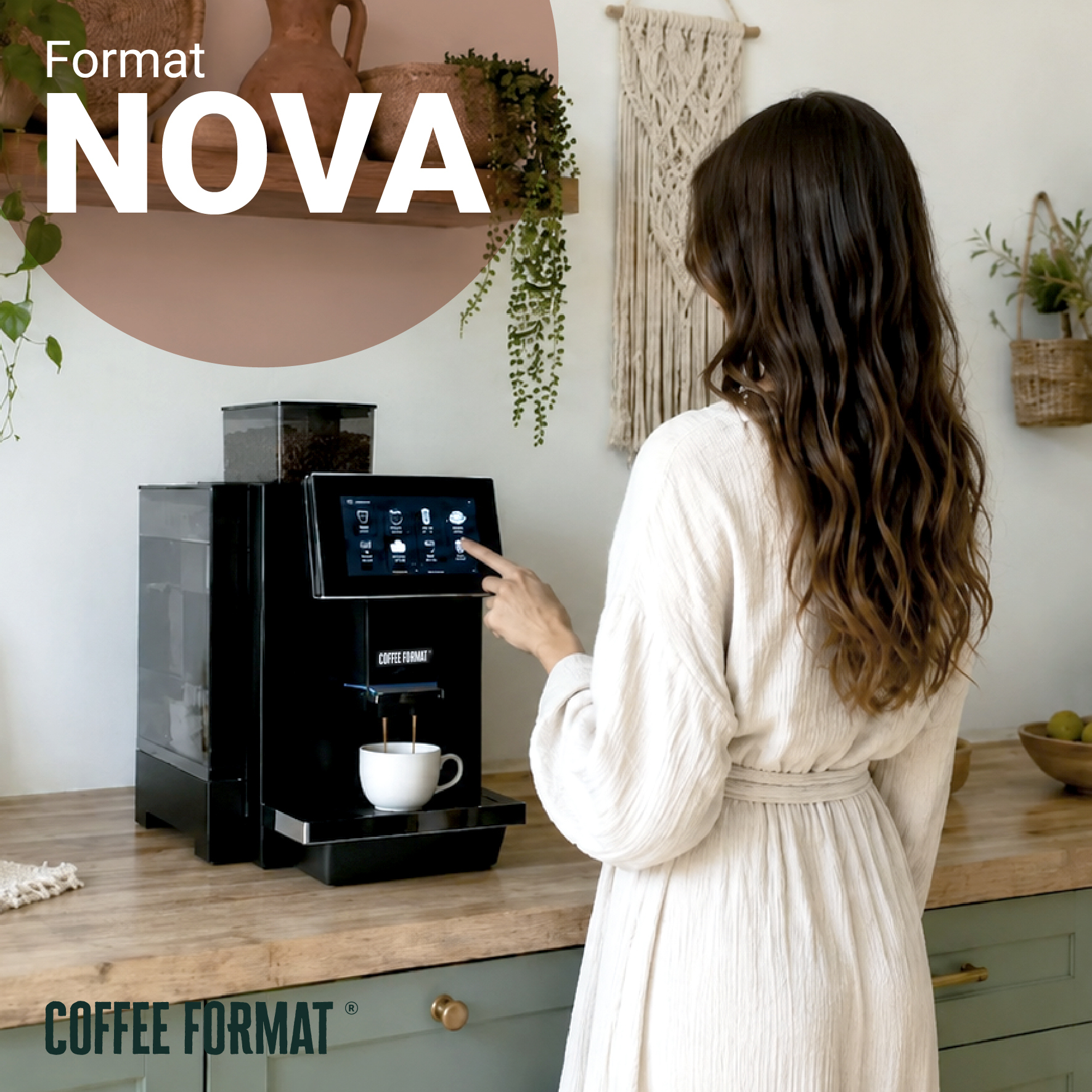 Coffee Format NOVA 4L w kuchni — ilustracja producenta