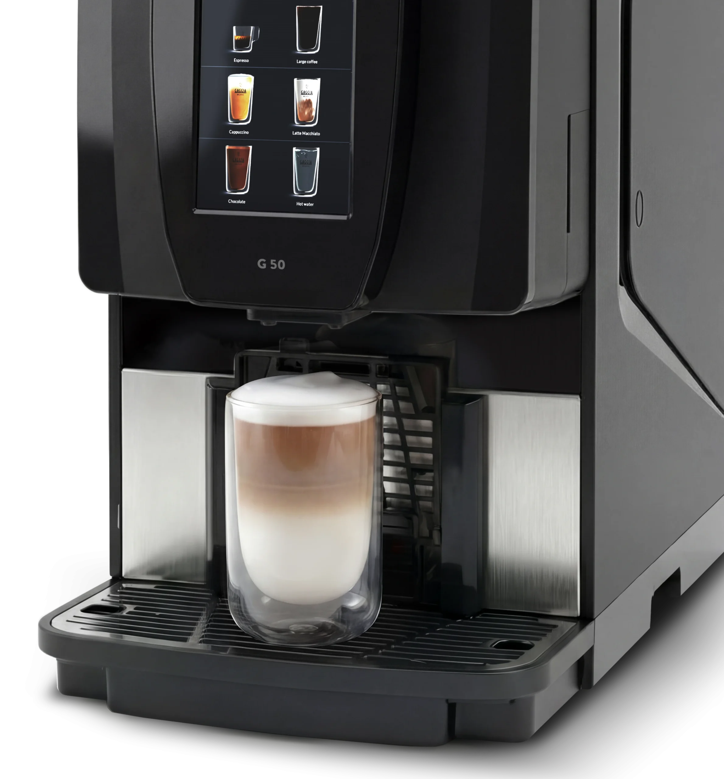 Gaggia G50 — przygotowanie napoju mlecznego
