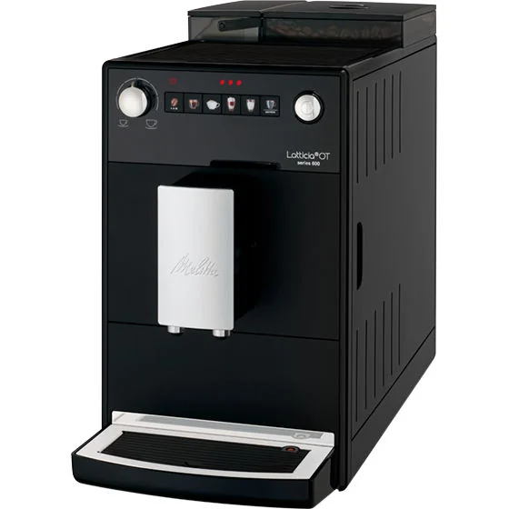 Melitta Latticia OT frosted black — widok obudowy z boku
